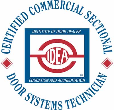 Cert Commercial Sectional Door Systems Tech